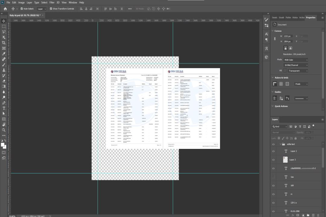 Modèle Word et PDF de relevé de compte India Global Ime Bank, 2 pages template Modèle Word et PDF de relevé de compte India Global Ime Bank, 2 pages template